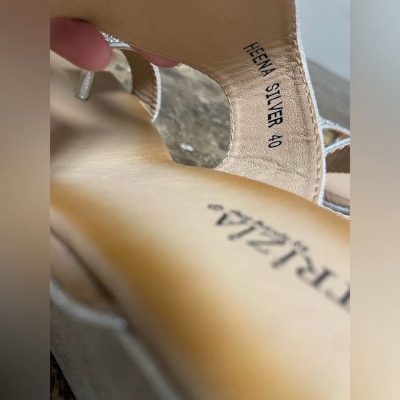 Rhinestone Patrizia by Spring Step Sandal Wedges - Picture 6 of 8